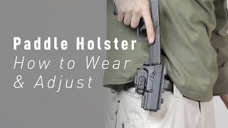 How To Wear The ShapeShift Paddle Holster  Alien Gear Holsters [upl. by Latta]