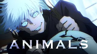 Gojo Satoru  Animals AMV  Season 2 Remake [upl. by Hras]