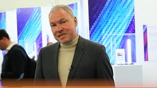 Interview with Olaf Schmidt Vice President Messe Frankfurt about latest developments at Techtextil [upl. by Mannos]