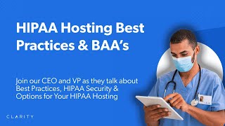 HIPAA Hosting Options BAA amp Other Critical Factors in Choosing the Right HIPAA Hosting Provider [upl. by Eward]