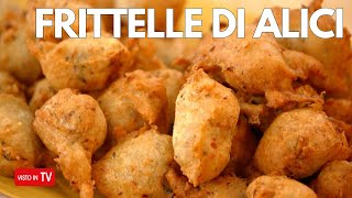 FRITTELLE DI ALICI di Benedetta Rossi  Ricetta TV Fatto in Casa per Voi [upl. by Rexanna360]