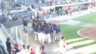 Rock Springs Elementary School Chorus  National Anthem [upl. by Nonnerb463]