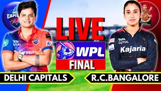 WPL Final Live Delhi Capitals vs RCB WPL Final Live Commentary  RCB vs DC Live  WPL Live Inng 2 [upl. by Novyar494]