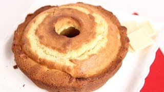 White Chocolate Pound Cake Recipe  Laura Vitale  Laura in the Kitchen Episode 719 [upl. by Schargel85]