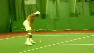 Nadal playing tennis soccer [upl. by Orpheus]