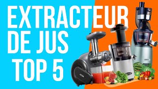 TOP 5 MEILLEUR EXTRACTEUR DE JUS  2022 [upl. by Dine]