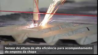 Sensor de Altura Mesa CNC  Elite Soldas e Robótica [upl. by Rudd]