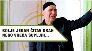 Hafiz Husejn Cajlakovic  Bolje jedan čitav orah nego vreća šupljih [upl. by Torey]