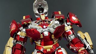 Threezero The Infinity Saga DLX Iron Man Armors Hulkbuster Mark 44 amp Mark 43  Unboxing [upl. by Danika327]