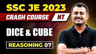 DICE amp CUBE  Reasoning  07  SSC JE Crash Course 2023  SSC JE Reasoning Classes [upl. by Oirasan241]