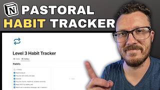 How to Build a Habit Tracker in Notion for Pastors [upl. by Ellezig]