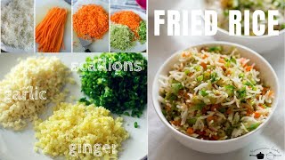 Vegetable Fried Rice Recipe [upl. by Maxie]