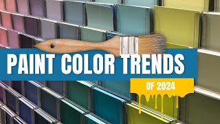 2024 Color trends unveiled  A comprehensive guide to the hottest paint colors [upl. by Attenov]