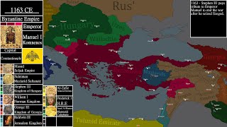 Alternate History of the Byzantine Empire and rise of the Karasids Pt 1  Every Year [upl. by Amsaj]