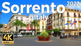 Sorrento 2022 Italy Walking Tour 4k Ultra HD 60fps – With Captions [upl. by Hime]