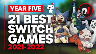 21 Best Nintendo Switch Games 20212022 Year 5 [upl. by Leuqim]