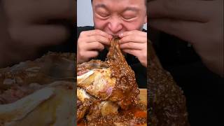 Spicy lambs head 15th daily mukbang short [upl. by Michi546]