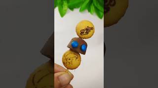 Chocolate fill biscuits with chocolate candy popsicle shortschocolateyoutubeshort [upl. by Lebezej]