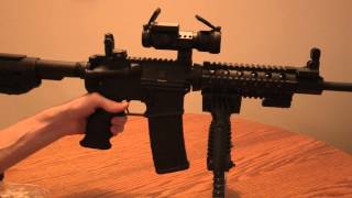 DPMS Panter AR15 Review and accessories [upl. by Louisa767]