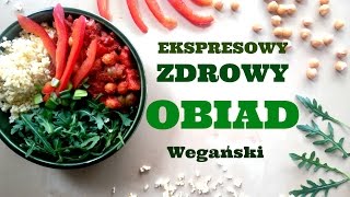 ZDROWY OBIAD WEGAŃSKI NA SZYBKO  CIECIERZYCA W POMIDORACH  Healthy Omnomnom [upl. by Calvano]