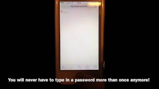 iTouchSecure  iPhone Touch ID password autofill everywhere soon at Cydia Store [upl. by Amyas220]