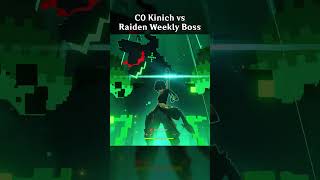 C0 KINICH VS RAIDEN WEEKLY BOSS [upl. by Getter204]