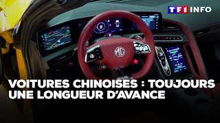 Voitures chinoises  toujours une longueur davance｜TF1 INFO [upl. by Jenkins]