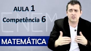 ENEM  MATEMÁTICA  AULA 01  Competência 6 Gráficos e tabelas [upl. by Paza470]