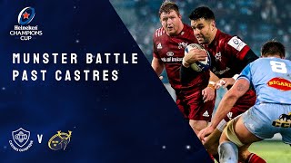 Highlights  Castres Olympique v Munster Rugby Round 3 │Heineken Champions Cup Rugby 202122 [upl. by Howzell]