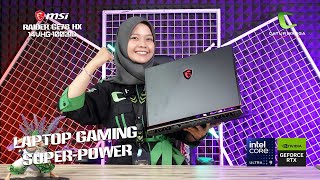 Laptop Gaming SuperPower  MSI RAIDER GE78 HX 14VHG1003ID [upl. by Deenya]