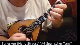 【Mandolin】Burlesken Marlo Strauss “4 Spanischer Tanz” [upl. by Byrn486]