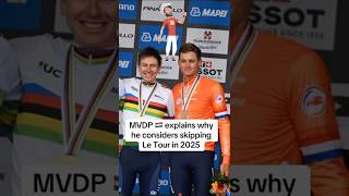 MVDP doubts Le Tour for this reason shorts [upl. by Emelina2]