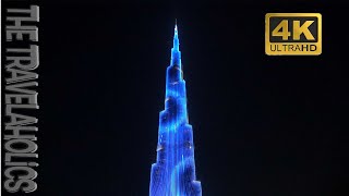 Burj Khalifa Tower light Show 4K youtube videos Dubai 🇦🇪 [upl. by Paza]