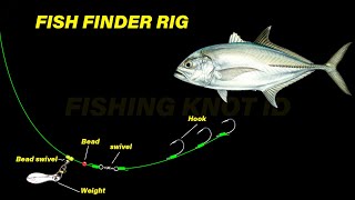 Fish finder rig  Easy to setup YOU MUST KNOW THIS [upl. by Novyat]