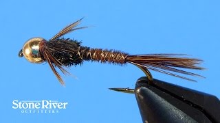 Tying the Beadhead Pheasant Tail Nymph [upl. by Aidile]