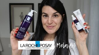 REVIEW  LA ROCHEPOSAY MELA B3  Detergente siero amp SPF  AD  My Beauty Fair [upl. by Aleece]