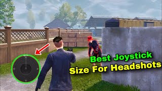 😱New best joystick Size for pubg mobile 🔥update 34 [upl. by Narine821]