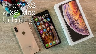 iPhone XS amp XS Max unboxing setup amp comparison [upl. by Grider]