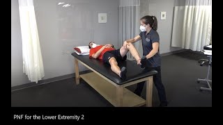 PNF Proprioceptive Neuromuscular Facilitation for the Lower Extremity [upl. by Derf57]