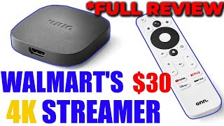 ONN ANDROID TV UHD STREAMING DEVICE REVIEW  WALMARTS 30 4K STREAMER GOES AFTER THE FIRESTICK [upl. by Huber]