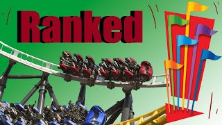 EVERY Coaster at Six Flags Magic Mountain RANKED [upl. by Coriss665]