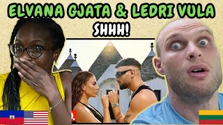 REACTION TO Elvana Gjata amp Ledri Vula  shhh Music Video  FIRST TIME HEARING [upl. by Ijat51]