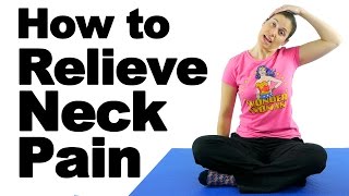 Neck Pain Relief Stretches amp Exercises  Ask Doctor Jo [upl. by Bremser]