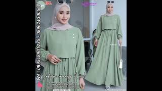 A52 TREND GAMIS SUPER CANTIK GAMIS TERBARU 2024 TUNIK TERBARU 2024 [upl. by Vogel]