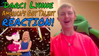 Darci Lynne 12YearOld Singing Ventriloquist Golden Buzzer  Americas Got Talent 2017 REACTION [upl. by Anitsenre]