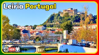 🇵🇹 LEIRIA Portugal Walking Tour  December 2023  4K HDR [upl. by Clite154]