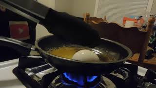 COOKING A RAW EGG TO A boil EGG FRIED🤔CHALLENGES [upl. by Gerius]