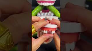 Having take care of your tooth and fix and build a self fake tooth filling 🦷holerepair [upl. by Bernice]