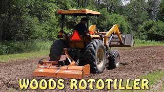 Woods Rototiller  Amazing Rototiller RT6040 [upl. by Rubi]