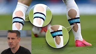 Gary Neville Reveals Why Footballers Cut Holes in Their Socks  Whats the Real Reason [upl. by Intisar]